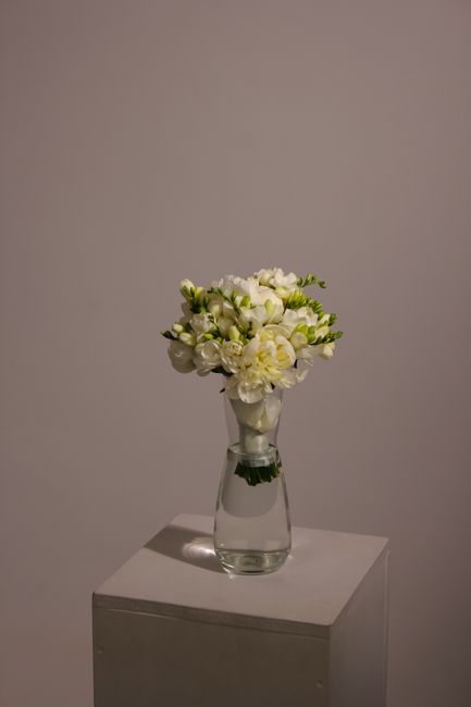 Hommage au cœur – Blanc/Lavande