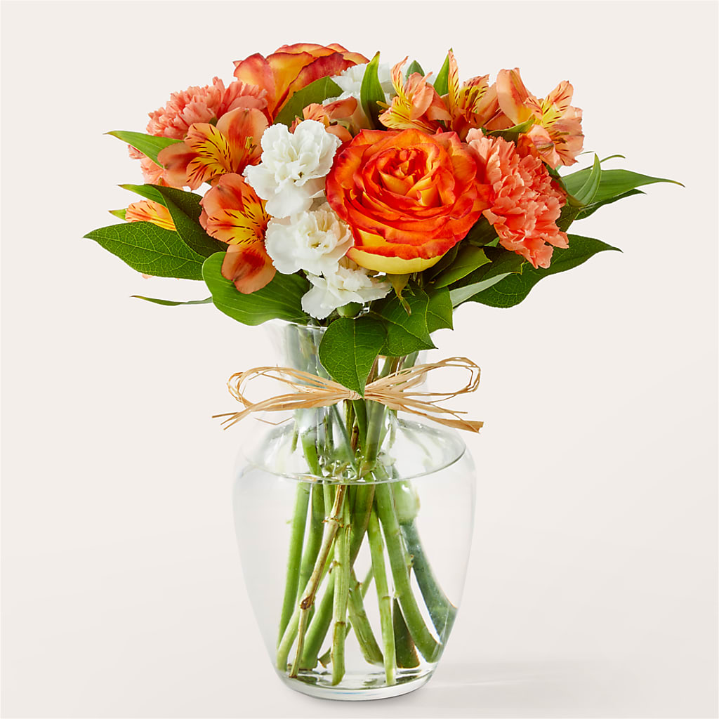 Bouquet éclat d'abricot